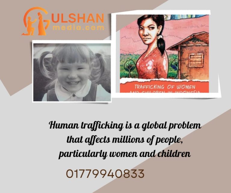 Explain the five reasons for trafficking in women and children?