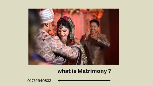 What is matrimony ?