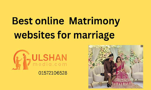 Best online matrimony websites for marriage.