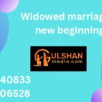 Widowed marriage for new beginnings.