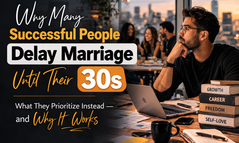  Why Many Successful People Delay Marriage Until Their 30s