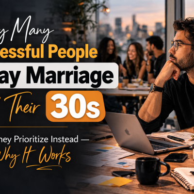  Why Many Successful People Delay Marriage Until Their 30s
