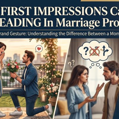 Why First Impressions Can Be Misleading in Marriage Proposals